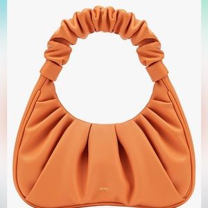 orange shoulder bag